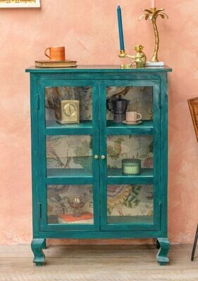 This Display Cabinet has six glazed front panels.
