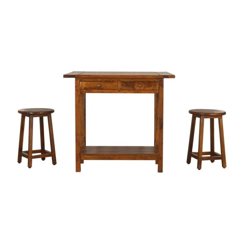 Very useful as a breakfast table, especially where space is at a shortage!
