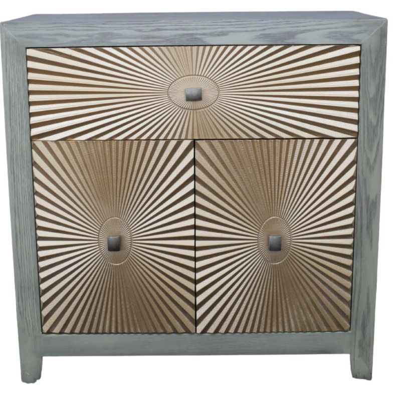 The Fusion Cabinet with contemporary design, offering stylish storage and timeless character for dining rooms, living spaces 