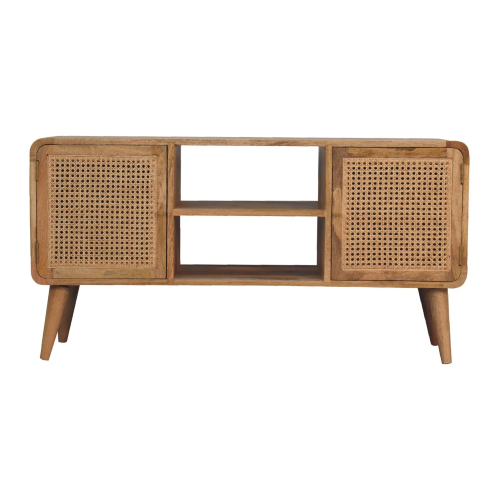 In the Cara style, this media unit is great for keeping all your audio/ visual equipment together