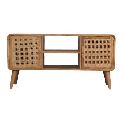 In the Cara style, this media unit is great for keeping all your audio/ visual equipment together