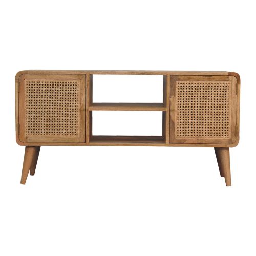 In the Cara style, this media unit is great for keeping all your audio/ visual equipment together
