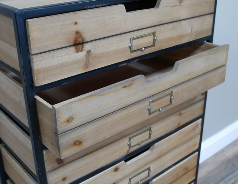 Coburg Industrial Cabinet with stylish storage, rustic character and timeless design for dining rooms, living spaces and hall