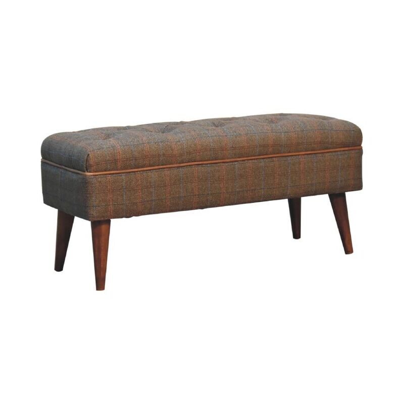 Strong and solid with a Mango wood frame and legs.