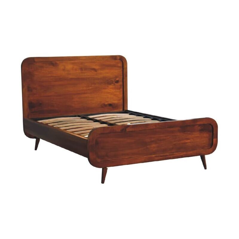 Perth Chestnut Double Bed