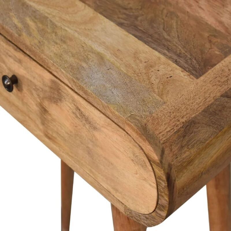 Laycock Oak Finish Console Table