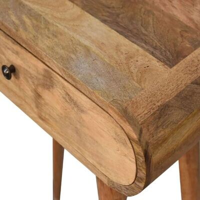 Laycock Oak Finish Console Table