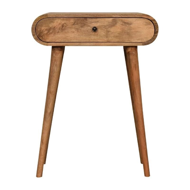 Laycock Oak Finish Console Table