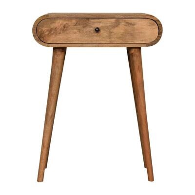 Laycock Oak Finish Console Table