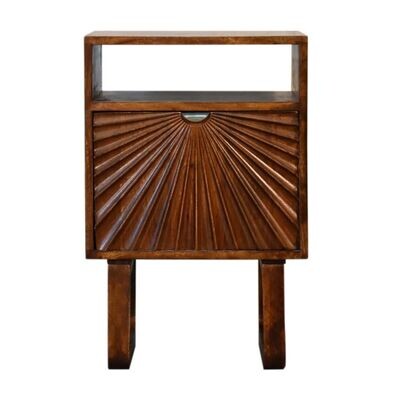 Lechlade Bedside Cabinet in timeless design, offering elegant bedside storage with a warm, handcrafted character for classic 