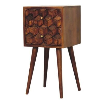 An extremely attractive bedside cabinet.