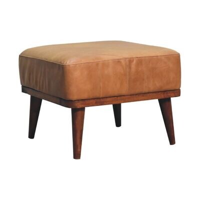 Chestnut finished solid mango wood.