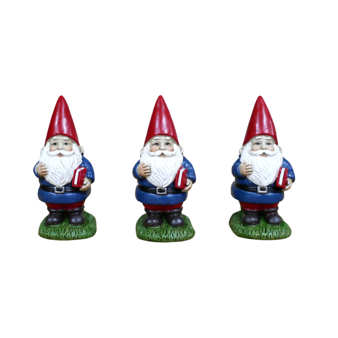 Gnome Pot Stands (Set of Three)
