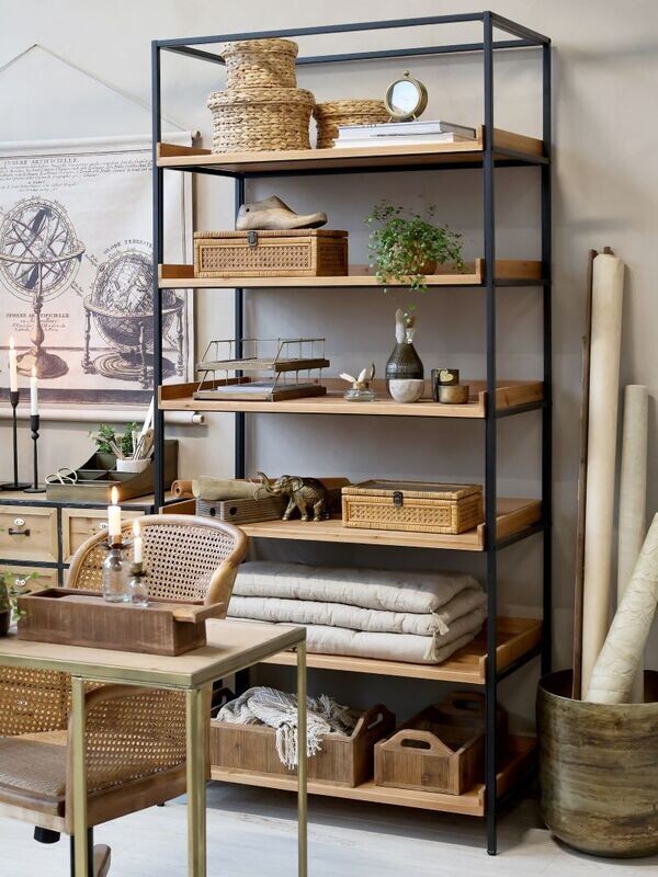 Simple Six Shelf Unit