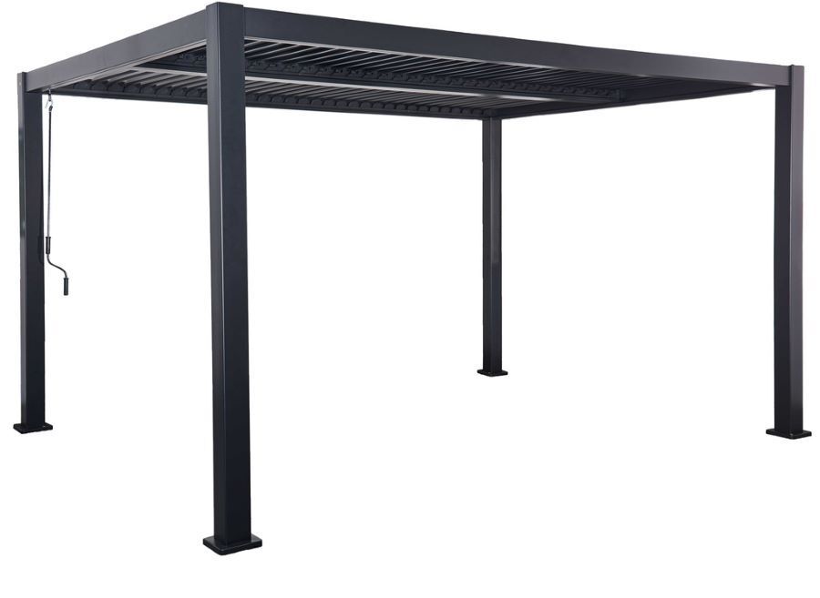 4Mx3M Aluminium Louvre Pergola