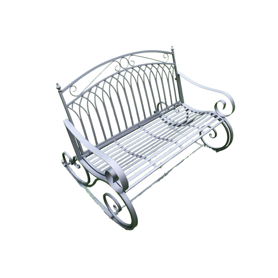 As well as green, our Babble Rocking Bench also comes in this beautiful dark green colour.  