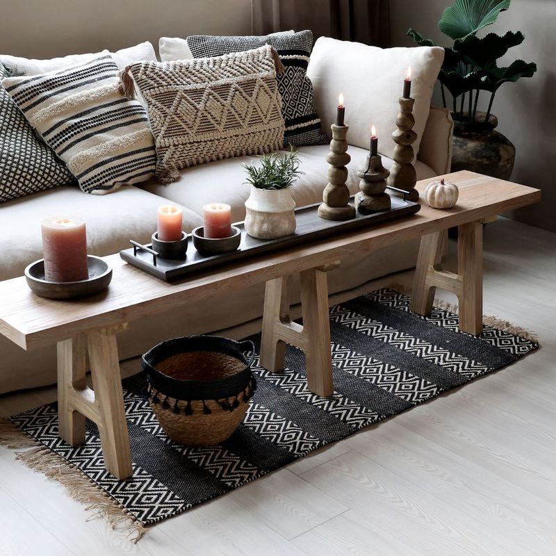 See it here in use as a long coffee table