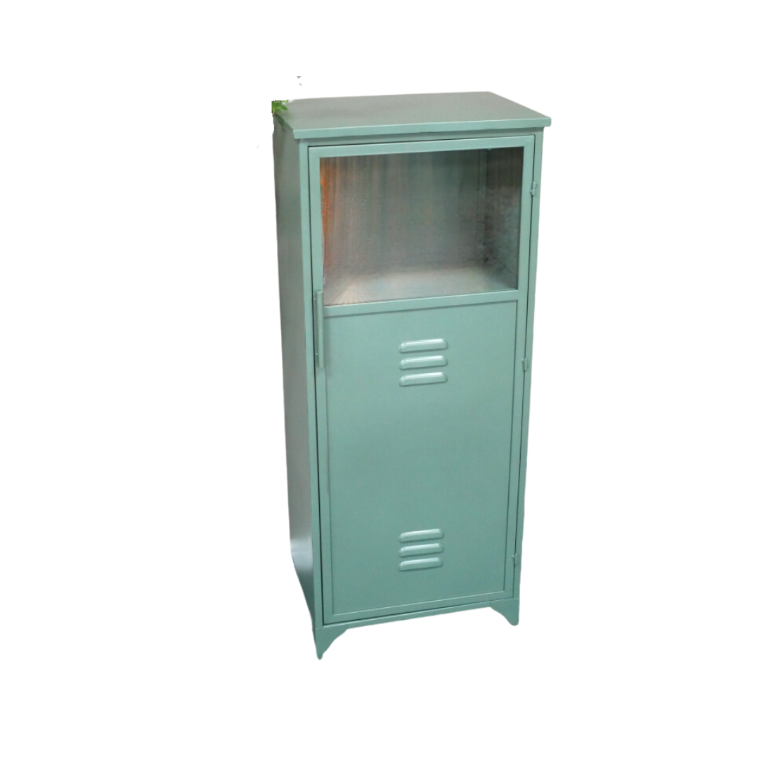 Ashby Industrial Three Shelf Storage Cabinet Again from the Ashby range, this is a taller 117 cm three door cabinet with internal shelving.
