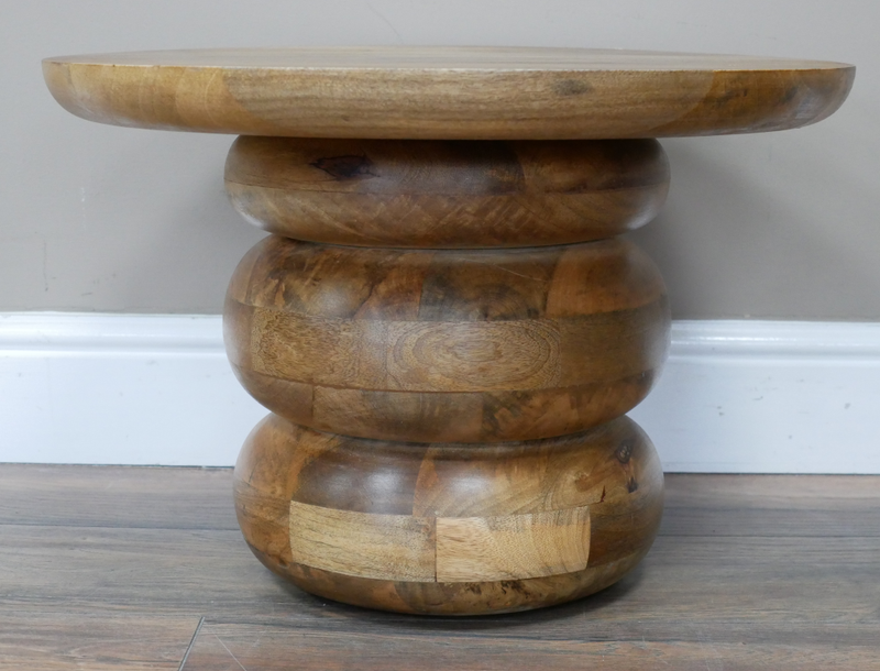 A closer view of the Bryn Side Table .
