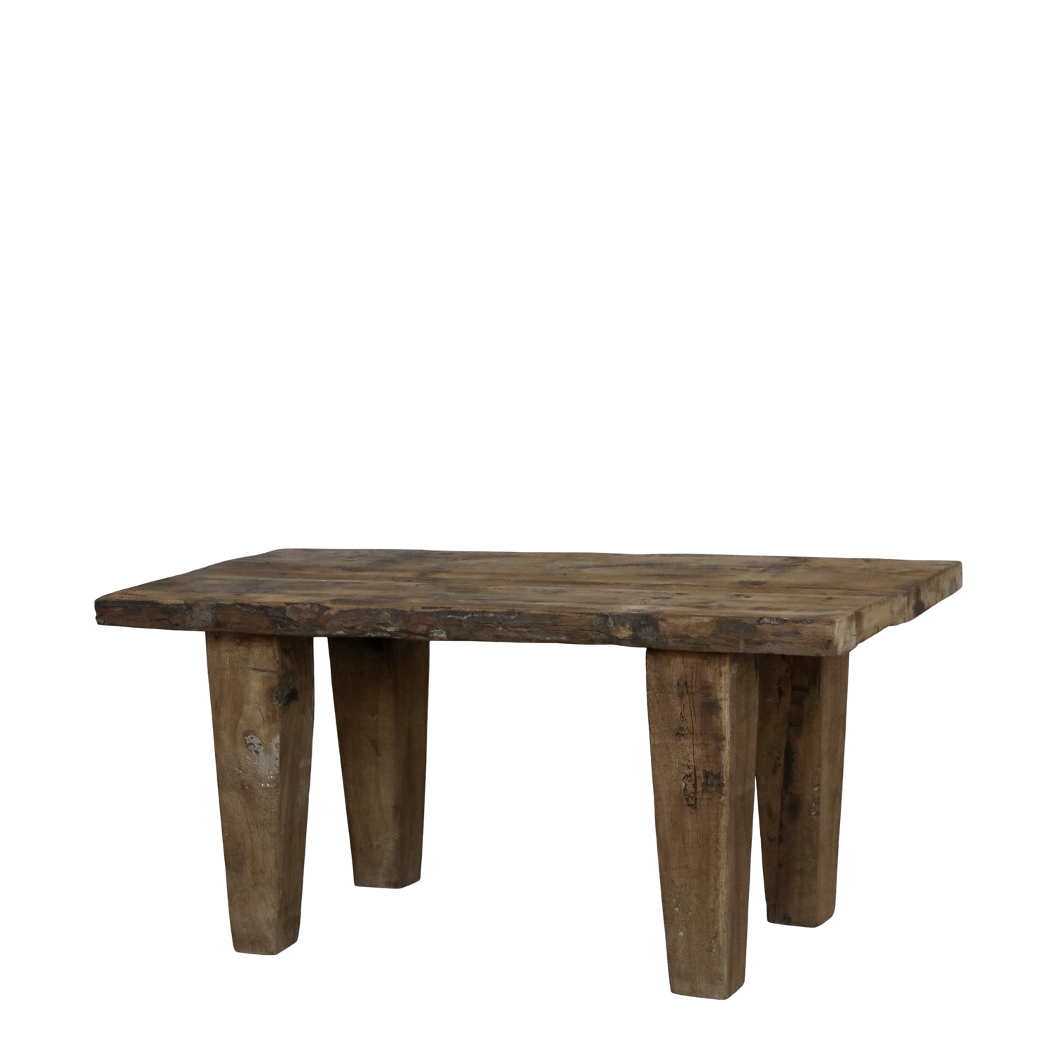 Amelie Recycled Wood Coffee Table One of our best sellers is this popular Coffee Table, made from recycled, reclaimed wood. It has a natural finish, and its 90 x 45 size is ideal for most situations.