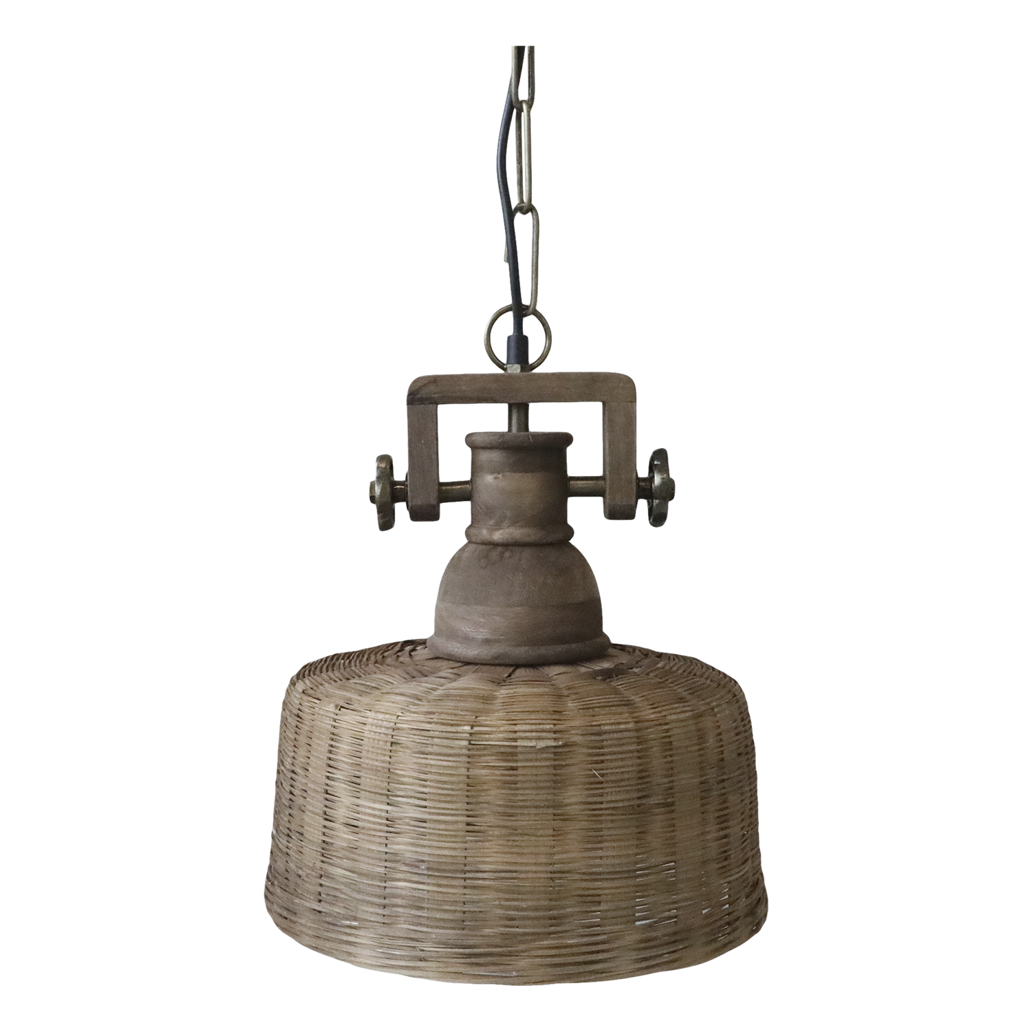 This Arlo rattan light has that air of subtle opulence that tells that you have taste.
It is ideal for just about any room in the house, and made from rattan, mango wood and iron.
Height 33 cm.