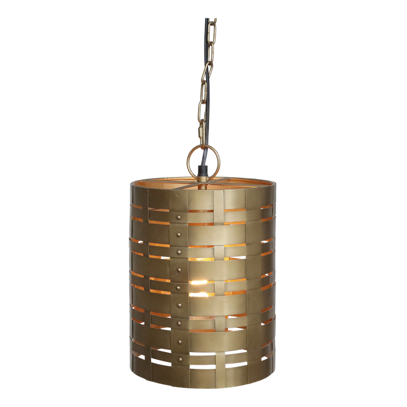 Ziggy Lamp At the very first glimpse, you can see the absolute quality that you would expect from the materials used in the making of this fine ceiling light. Its manufacture includes aluminium, brass and iron, and straight away it oozes quality.
Height is 31 cm, and the finish is Antique Brass.