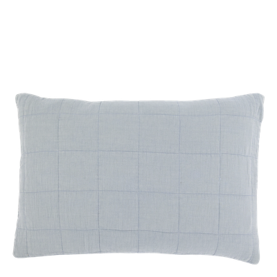 Chic Rectangular Cushion - Sky Blue