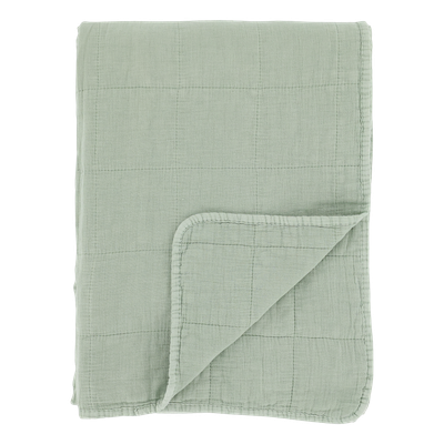 Chic Quilted Blanket - Vert