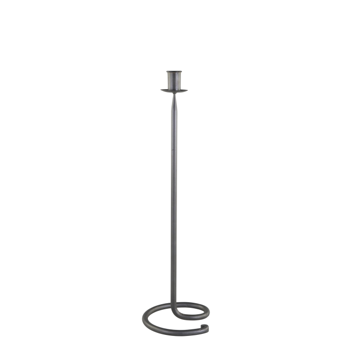 Chapelle Set of Three Iron Candlesticks
Image of Single Candlestick
Tall with squiggle base - Black Finish