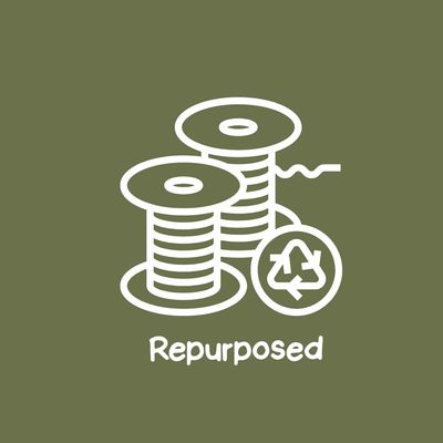 This Product is made from Repurposed Materials
