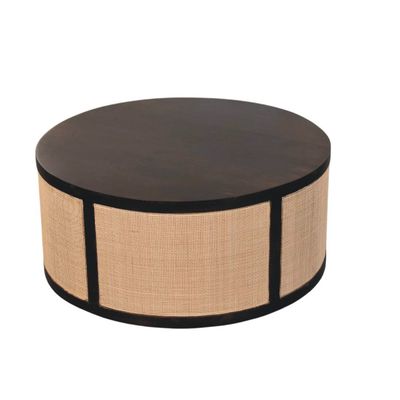 Orchid Round Mocha Coffee Table