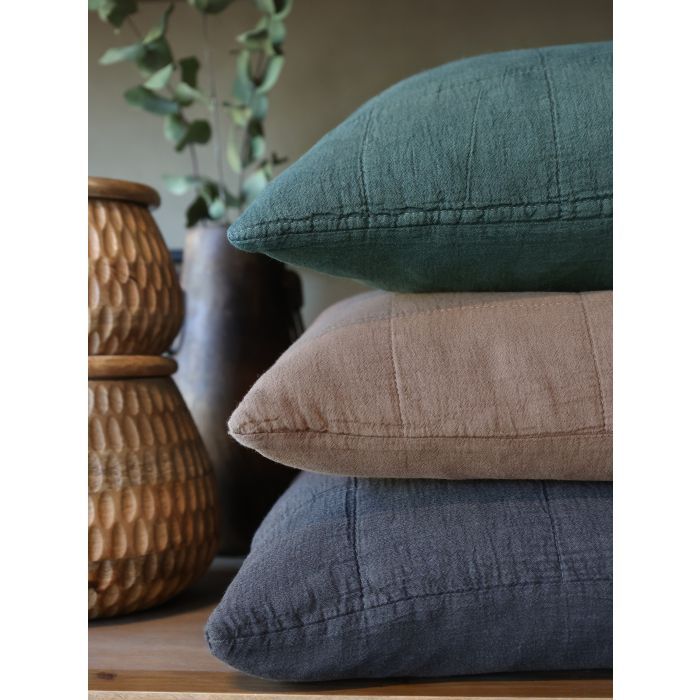 Chic Rectangular Cushion - Midnight