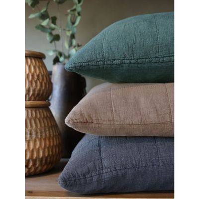 Chic Rectangular Cushion - Midnight