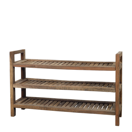 Amelie Slatted Shelf Unit Amelie Three Shelf Slatted Shelf Unit