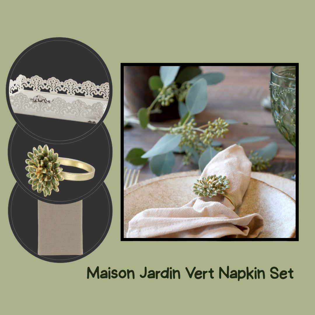 Maison Jardin Vert Napkin Set