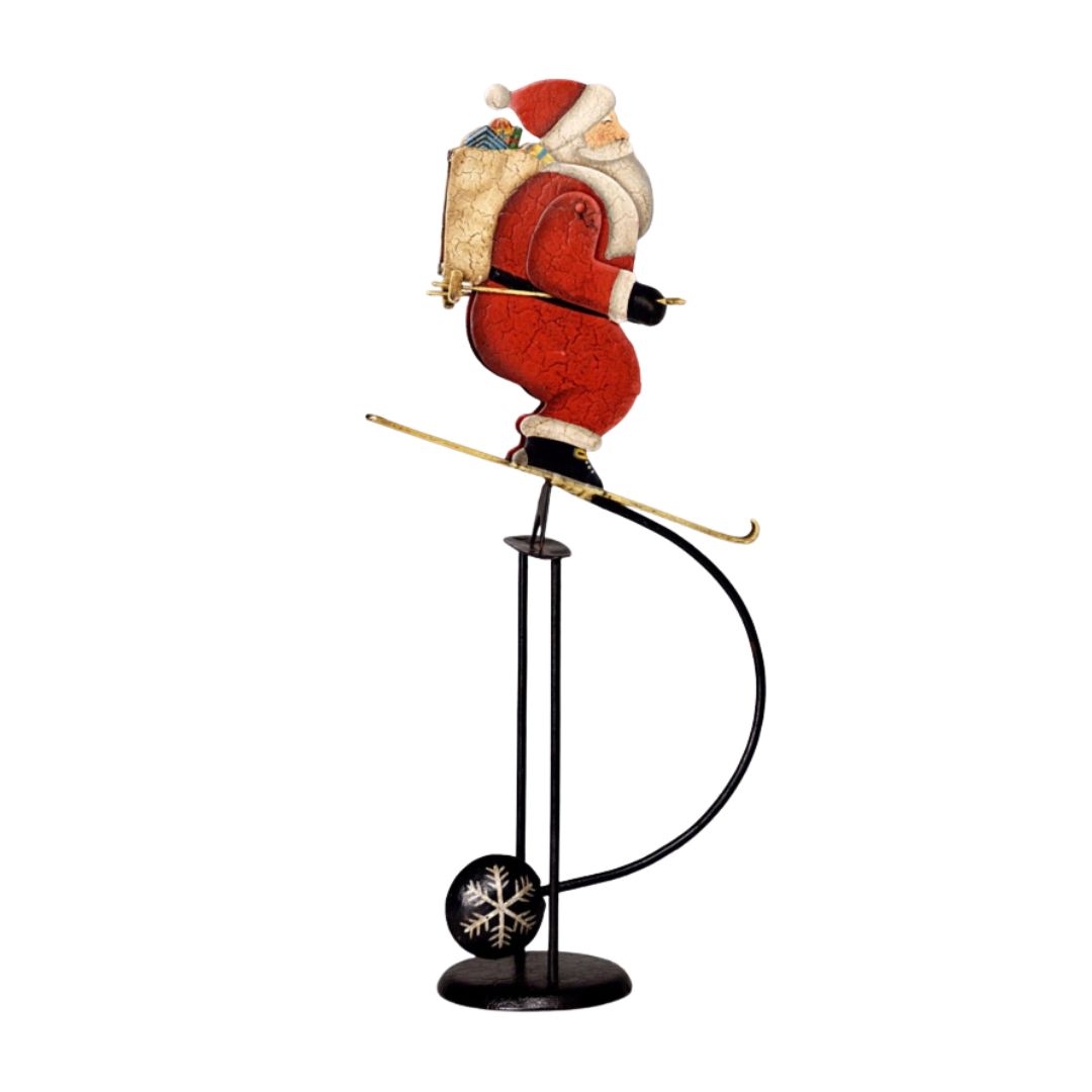 Skiing Santa Balance Toy
