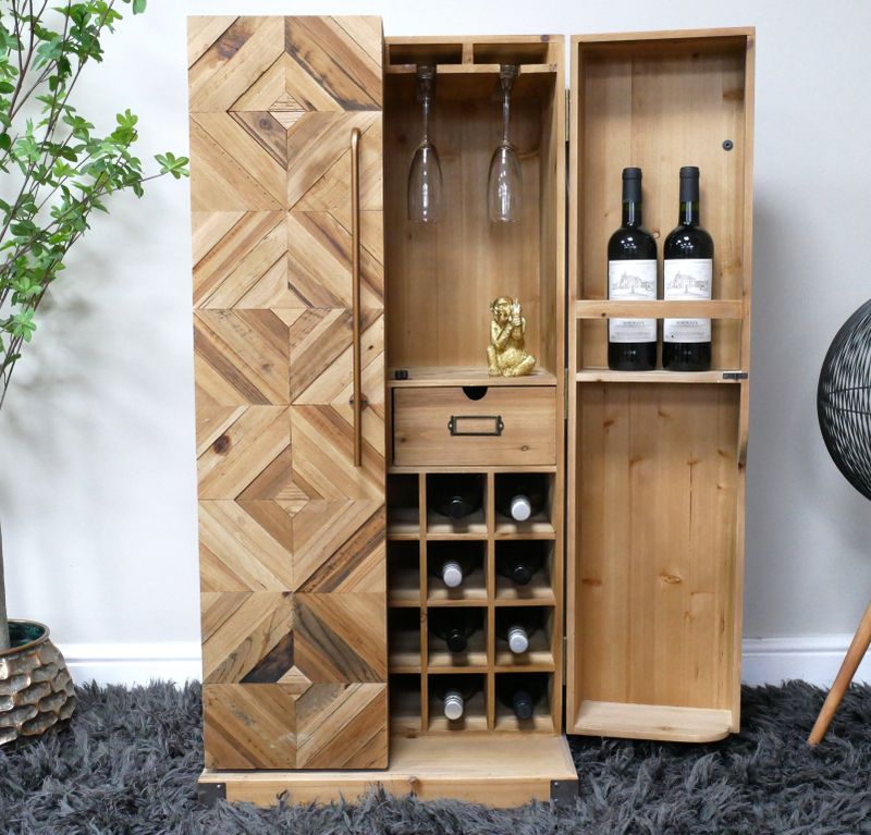 Officer's Wine Cabinet