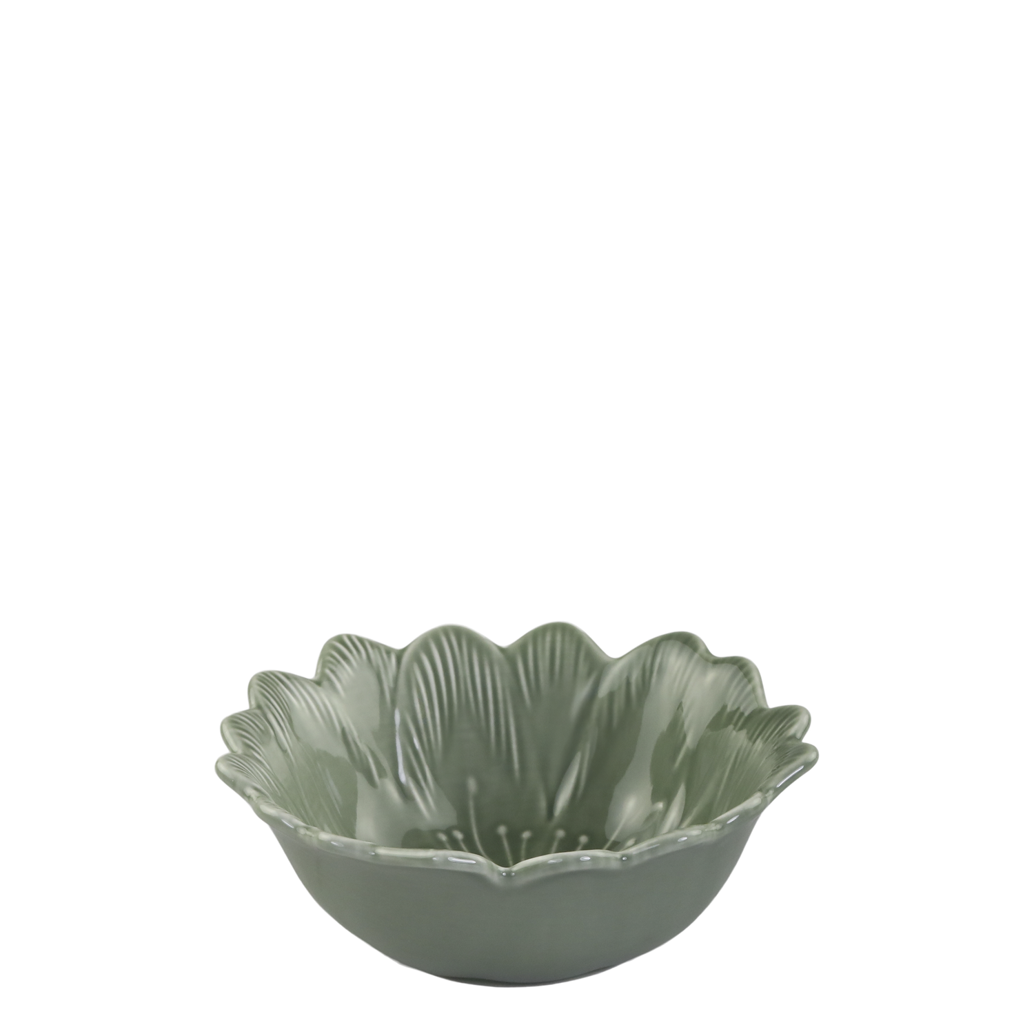 Water Lily Bowl Set of Six- Verte
