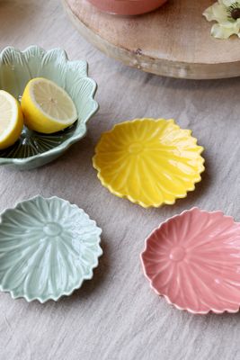 Water Lilly Plate Set of Six - Verte