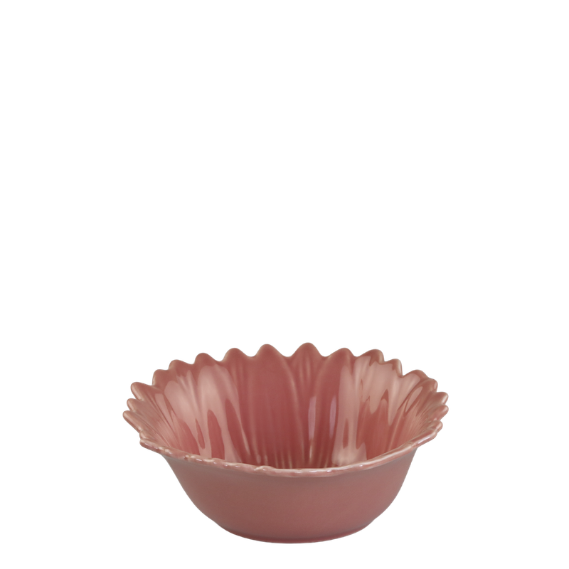 Water Lily Bowl Set of Six- Rose Water Lily Bowl Set of Six- Rose
