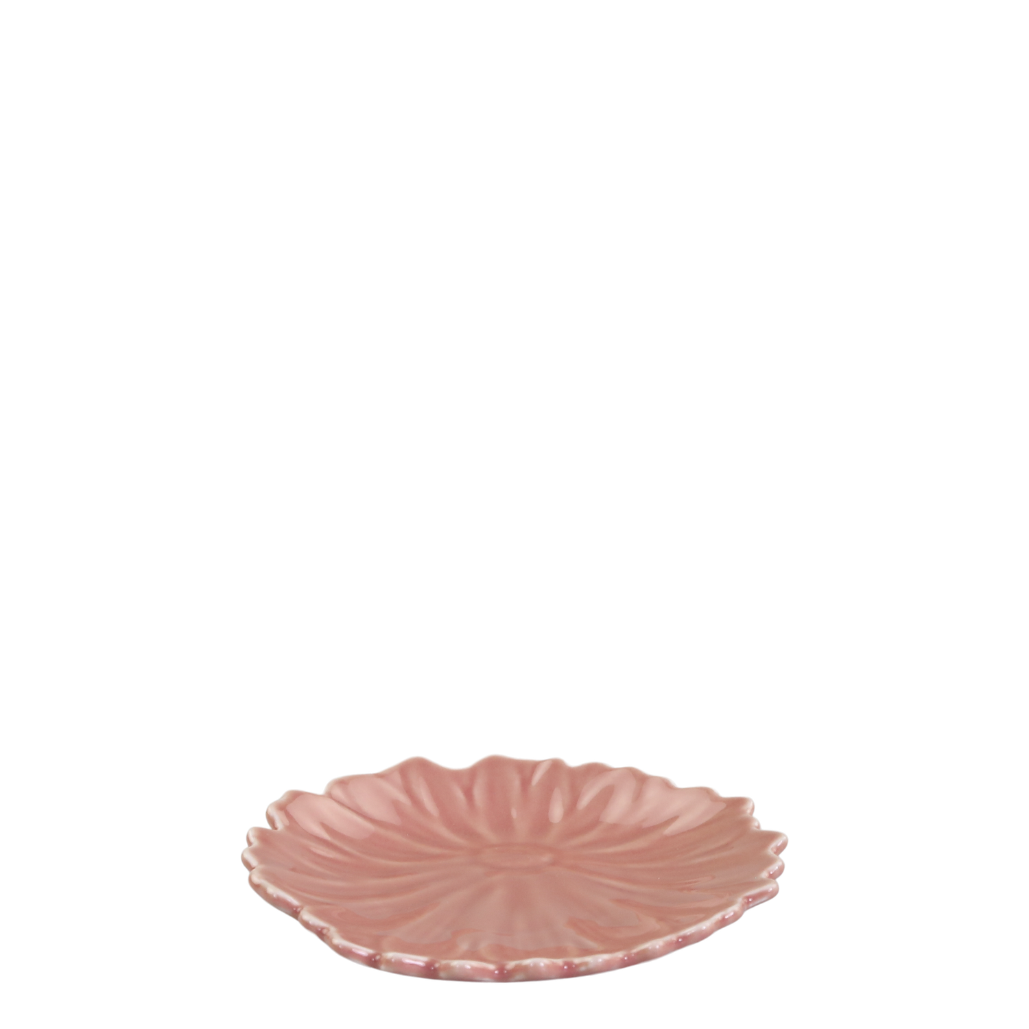 Water Lilly Plate Set of Six - Rose