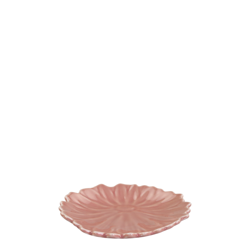 Water Lily Plate Set of Six - Rose Water Lilly Plate Set of Six - Rose