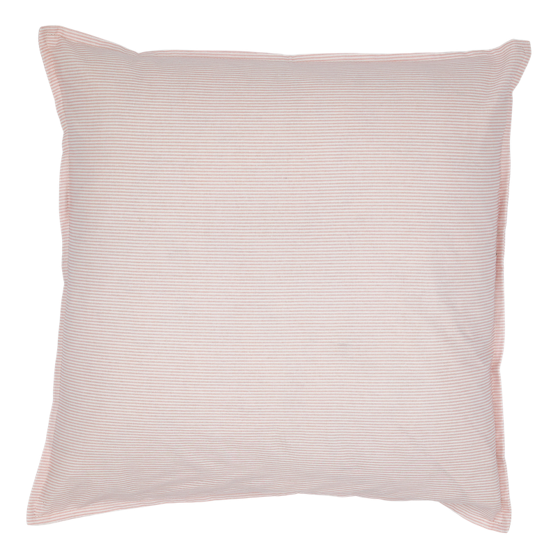 Chic Rose and White Square Cushion