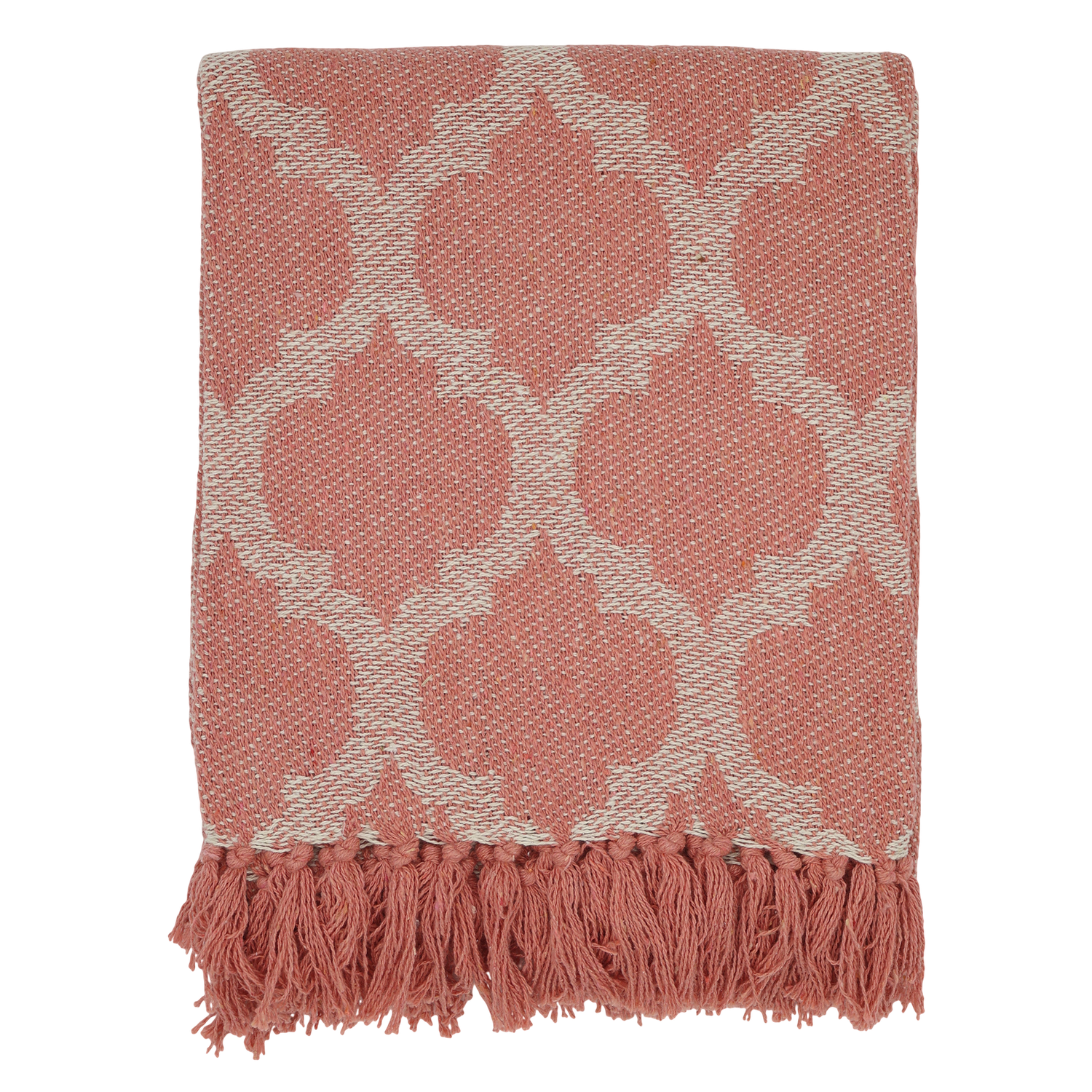 Chic Raspberry Throw