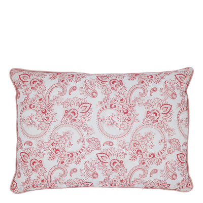 Chic Rectangular Cushion - Rose Paisley Chic Rose Paisley Rectangular Cushion