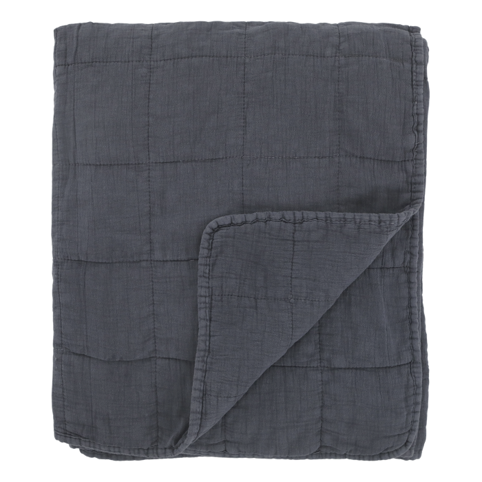 Chic Quilted Blanket - Midnight Chic Quilted Blanket - Midnight