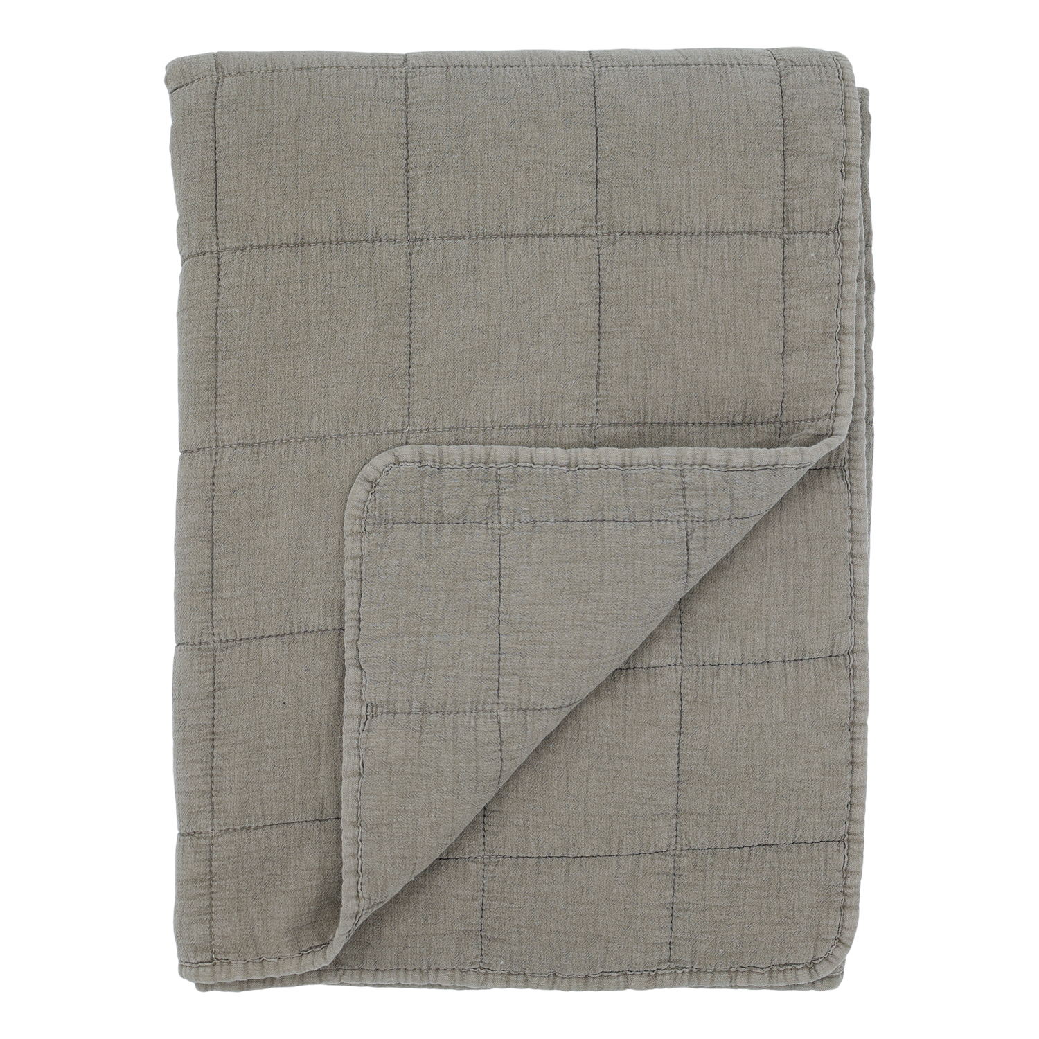 Chic Quilted Blanket - Latte