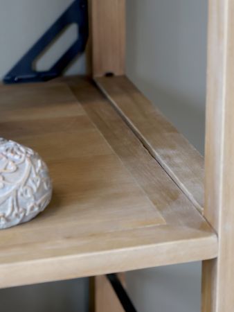 Snowdon Wide Shelving Unit on Wheels