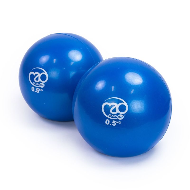 Pilates Mad Soft Pilates Weights Set - 0.5, 1 & 1.5Kg Set of Three Pilates Mad Soft Pilates Weights Set - 0.5, 1 & 1.5Kg Set of Three