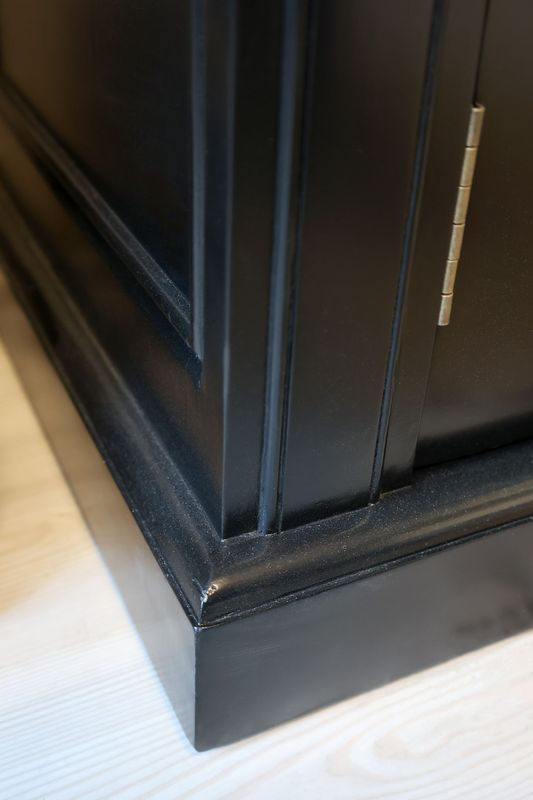 Mayfair Black Display Cabinet